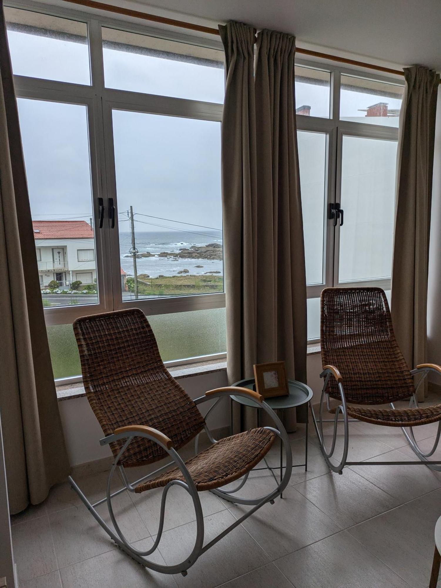 Apto En Muxia Con Vistas Al Mar Saude Doce Kültér fotó